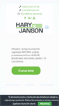 Mobile Screenshot of hary-janson.pl